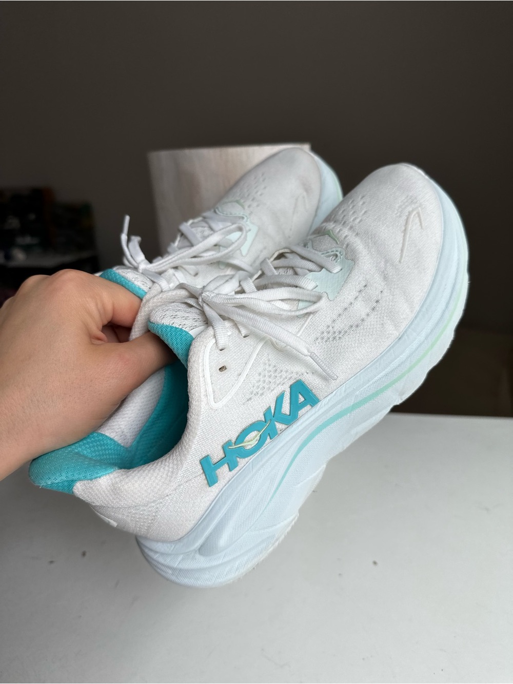 HOKA Clifton 10 Women’s Running Shoes Size 8B